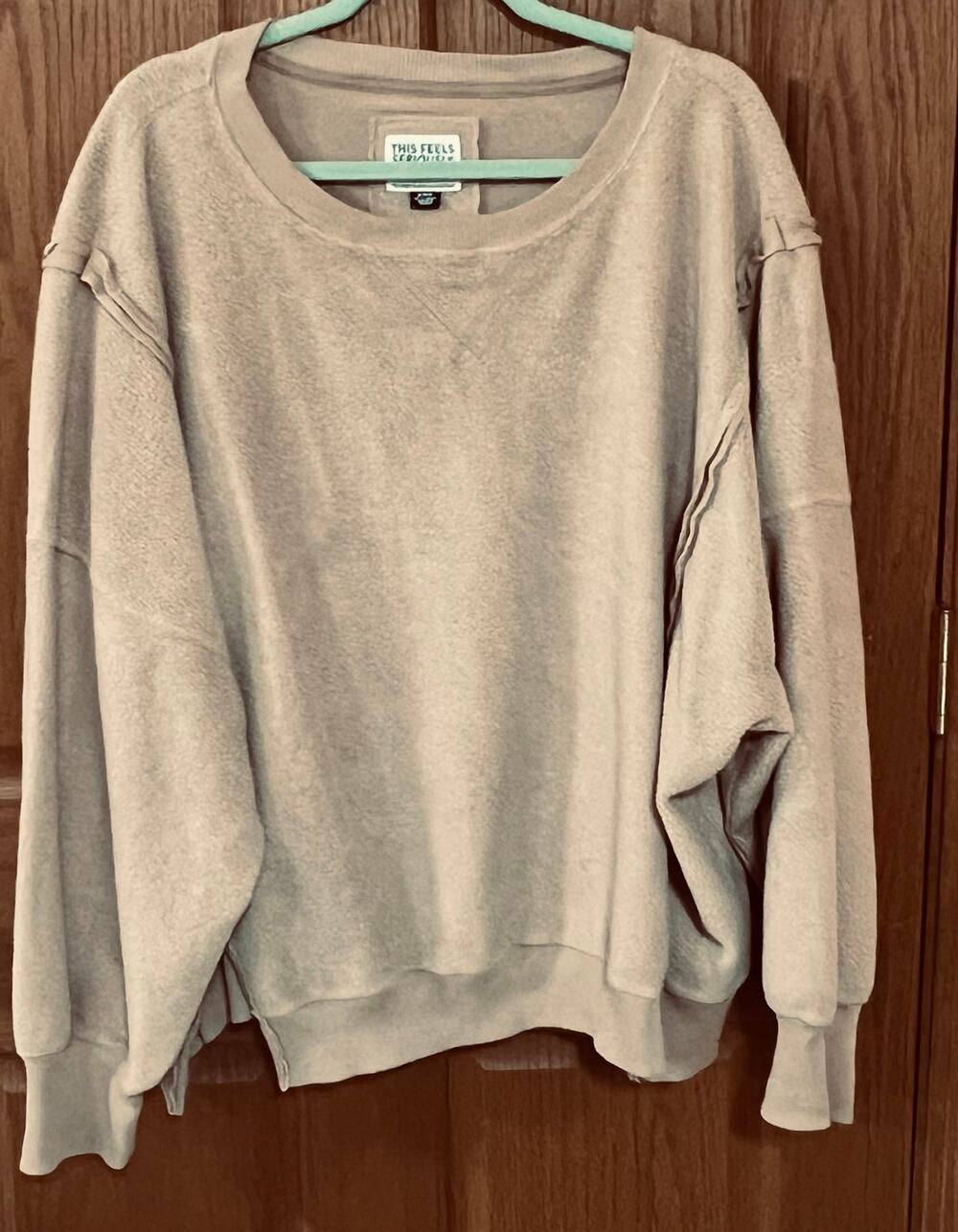 American Eagle This Feels Seriously Huggable Fleece Sweatshirt